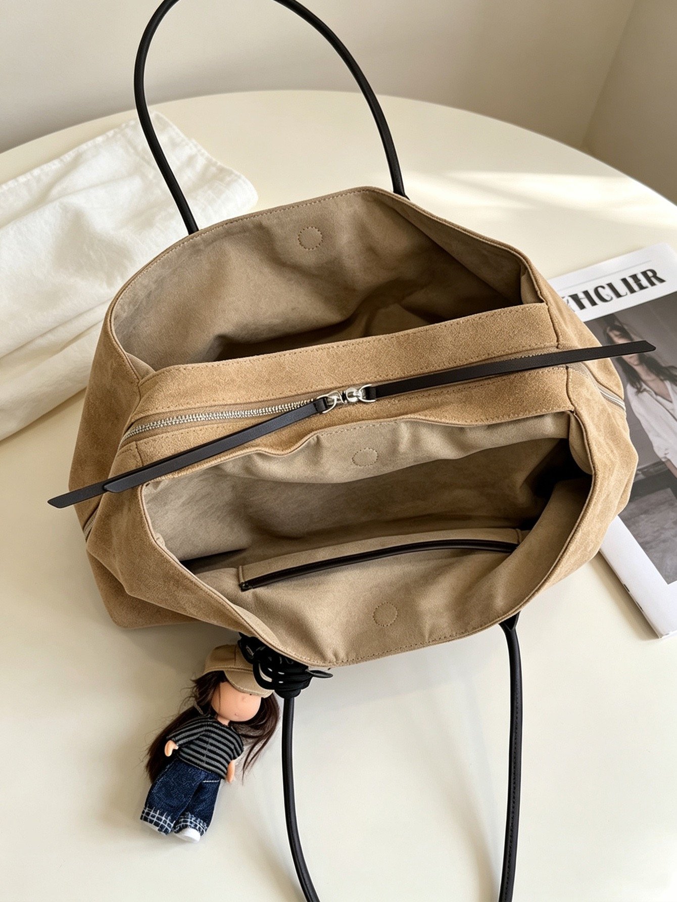 Suede Cream - Medium Series