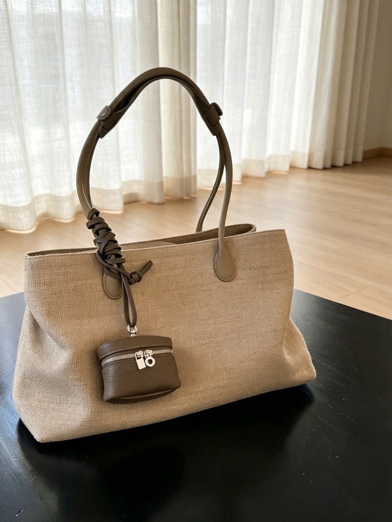 Tote Niche - Large (39 x 20 x 25) - Premium Canvas Synthetic Leather - Foto 1