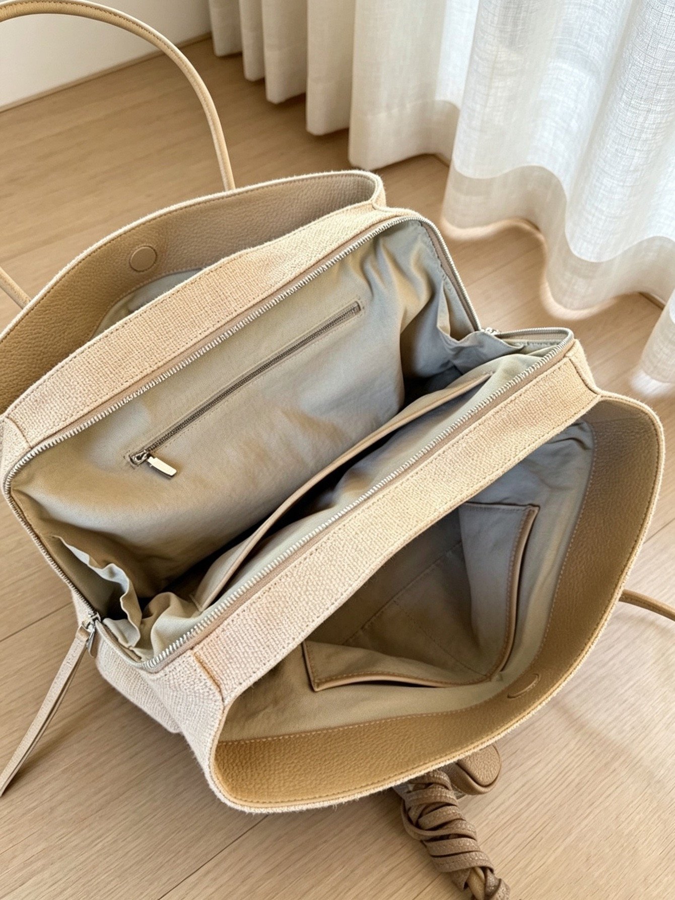 Tote Niche - Large (39 x 20 x 25) - Premium Canvas Synthetic Leather - Foto 2